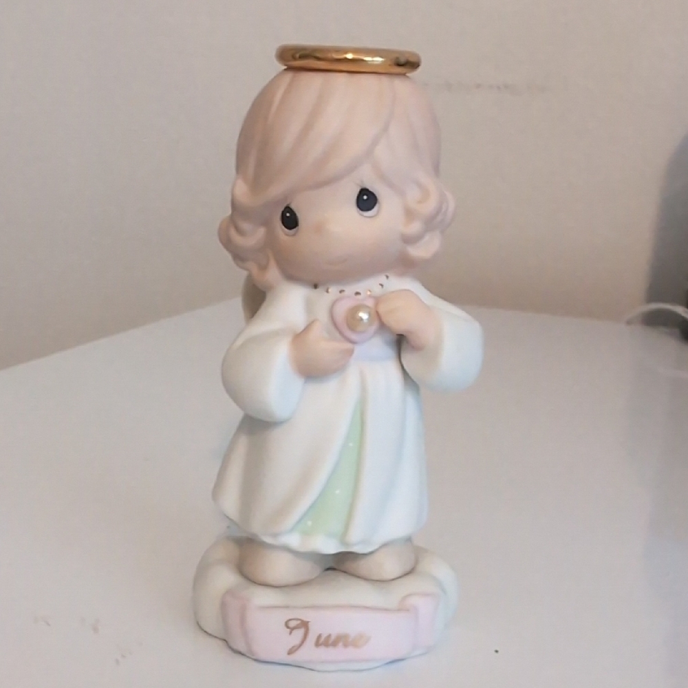 Precious Moments June Angel Figurine